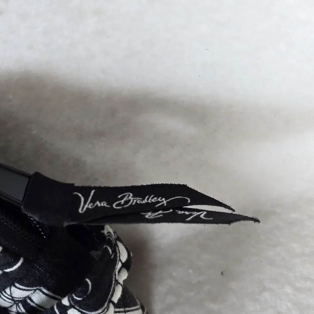 Vera Bradley Medium Cosmetic Paisley Noir